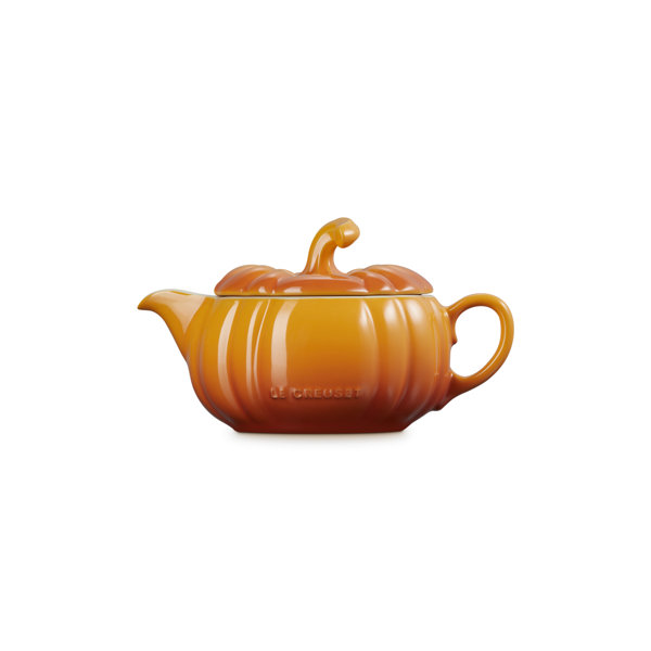 Le Creuset Stoneware Pumpkin Gravy Boat With Lid, 14 Oz. Wayfair